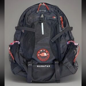 RARE The North Face Nunatak Backpack Trans Antarctica 1990 Expedition Black Red